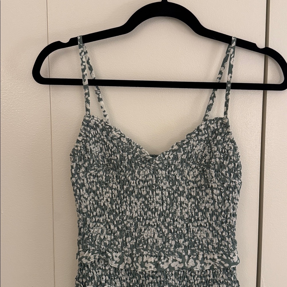 NWOT Abercrombie & Fitch Smocked Mini Dress - Picture 3 of 9
